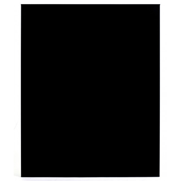 Protection murale unie noir / blanc 80x120cm