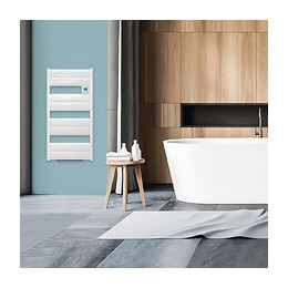 Radiateur sèche-serviettes soufflant Nola 1500W blanc