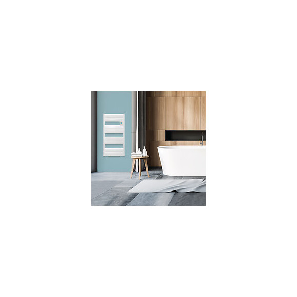 Radiateur sèche-serviettes soufflant Nola 1500W blanc