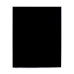 Protection murale unie noir / blanc 80x120cm