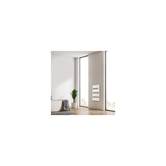 Radiateur sèche-serviettes soufflant Nola 1500W blanc