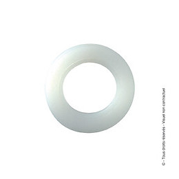 Lot de 10 rondelles de gond PVC - 14mm - nylon