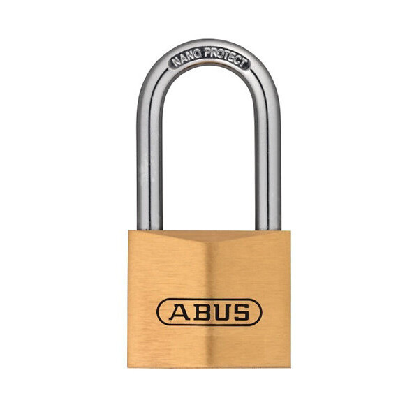 Cadenas à clé Laiton 713-40mm hauteur anse 50mm, 2 clés