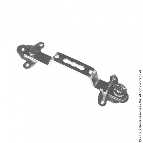 Entrebâilleur de volet - 2 positions - noir