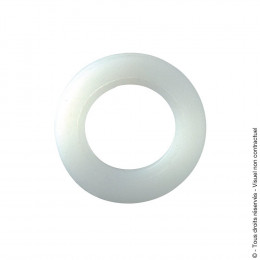 Lot de 10 rondelles de gond PVC - 14mm - nylon