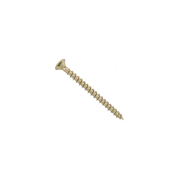 Lot De 50 Vis Acier Tête Fraisée Pozidriv Spax, Diam.4.5 Mm X L.60 Mm