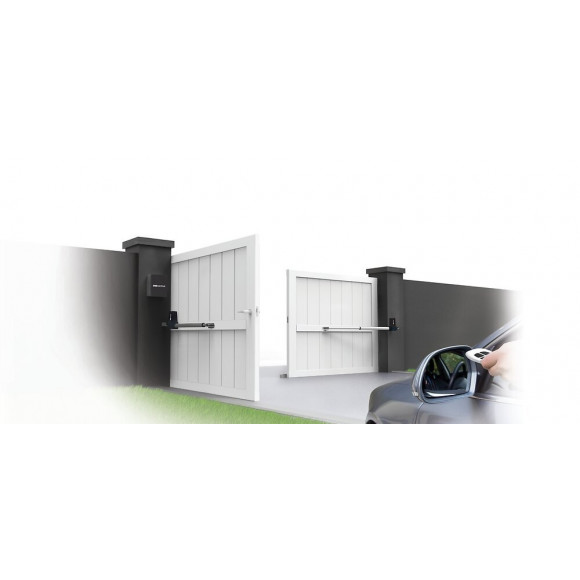 Motorisation à vérins pour portail battant