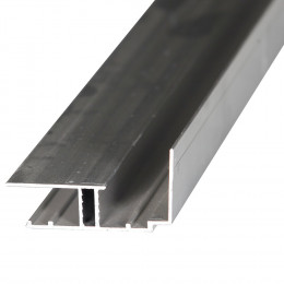 Profil H bordure alu 16mm 3m