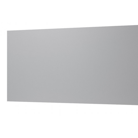 Crédence réversible 3015x600x12mm Noir/Aluminium