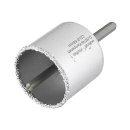 Scie à trépan maçonnerie prêt à l'emploi diamètre 68mm