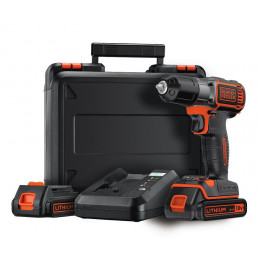 Perceuse sans fil 18V Lithium Autosense Black&Decker