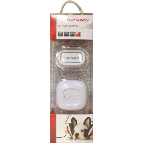 Carillon sans fil portée 150m A brancher THOMSON