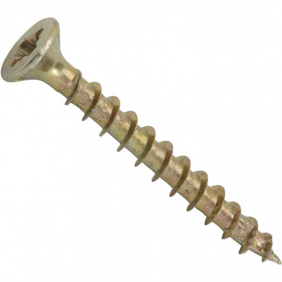 Lot De 20 Vis Acier Tête Fraisée Pozidriv Spax, Diam.4 Mm X L.35 Mm