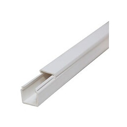 Moulure électrique 20x20 blanche à fixer