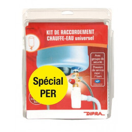 Kit chauffe-eau standrd universel raccordement per