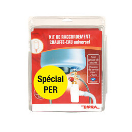 Kit chauffe-eau standrd universel raccordement per