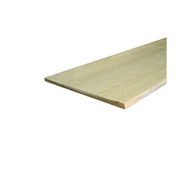 Tablette bois massif 2000x600x18mm Sapin
