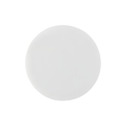 Couvercle à clipser diamètre 80mm blanc
