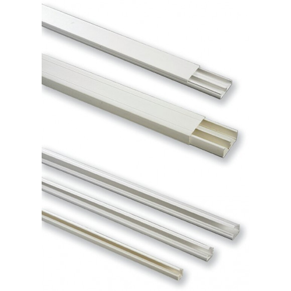 Moulure en PVC 10x10 ELECTRALINE