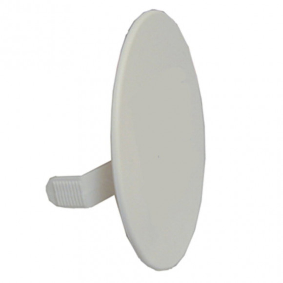 Couvercle à clipser diamètre 80mm blanc