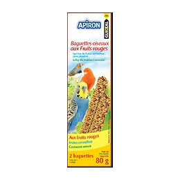 Baguettes aux fruits pour oiseaux X2 APIRON