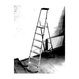 Escabeau bricoleur 7 marches avec porte-outils Escalux