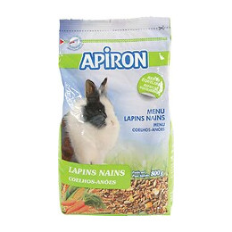 Menu pour lapin nain 800gr APIRON