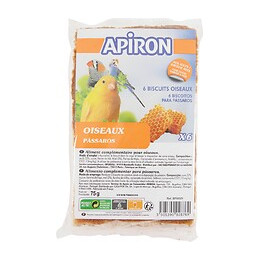 Biscuits au miel pour oiseaux par 6 APIRON