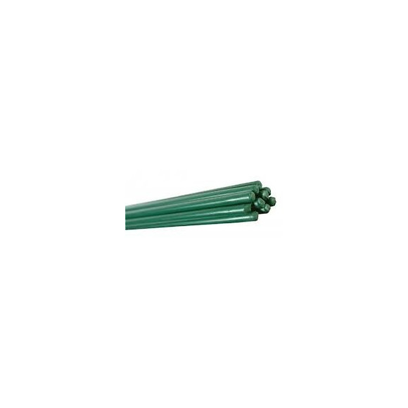 Barre de tension plastifiée couleur vert hauteur 1.05m