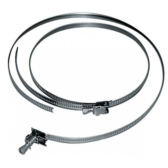 Lot 2 colliers serrage 50x165 mm