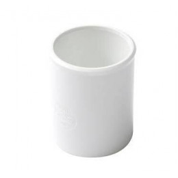 Manchon à butée PVC évacuation bâtiment D40 couleur blanc