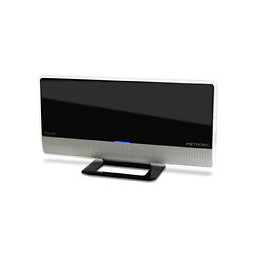 Antenne d'intérieur HD extra-plate 49dB rétro-éclairée - noire