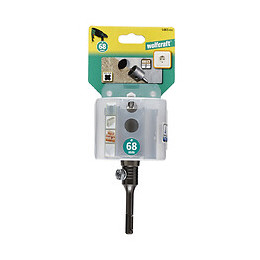 Scie à trépan béton SDS-Plus prêt à l'emploi diamètre 68mm