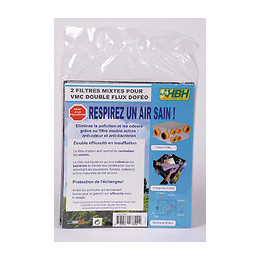 2 filtres mixtes 295x260 mm HBH