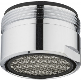 Aérateur mousseur chromé mâle 28x100mm