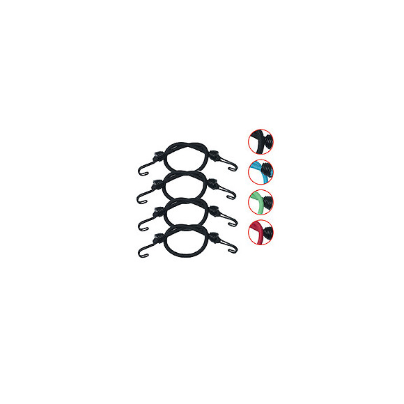 4 tendeurs avec crochets