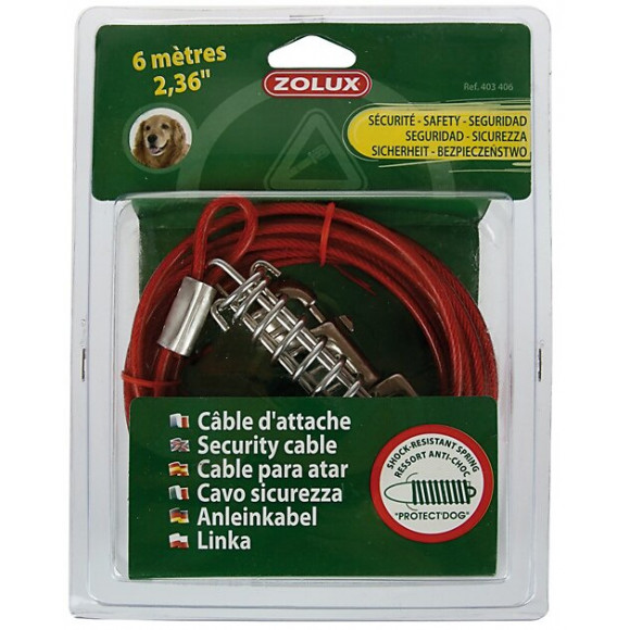 Câble d'attache pour chien