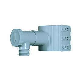 Collecteur d'eau pluviale diamètre 80mm coloris gris