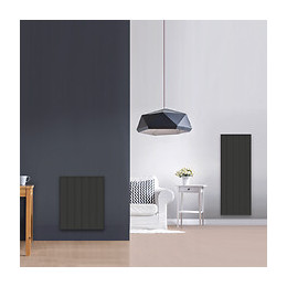 Radiateur à inertie réfractite MANON connect 1000W horizontal gris