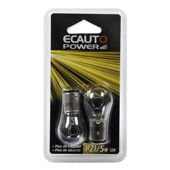 2 lampes automobile P21/5W 12V