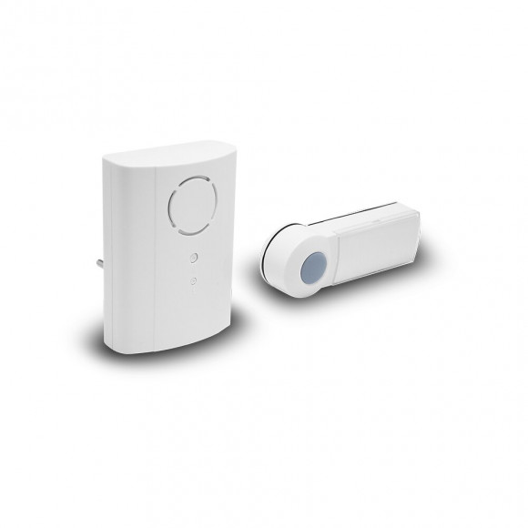 Carillon EXTEL Carillo Plug sans fil enfichable gris portée 50 m