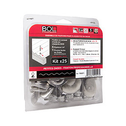 Fixation pour plaque petites ondes gavla ou PVC