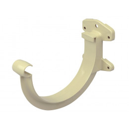 Crochet bandeau gouttière PVC demi-ronde 25 couleur sable