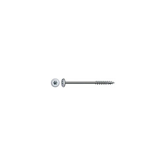 Lot De 20 Vis Acier Tête Fraisée Bombée Torx Spax, Diam.6 Mm X L.180 Mm