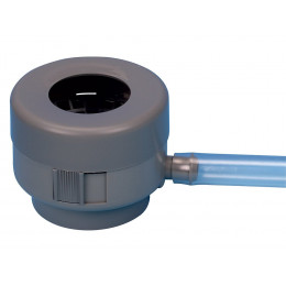 Collecteur eaux pluviales pour tube descente DN80-100 gris clair