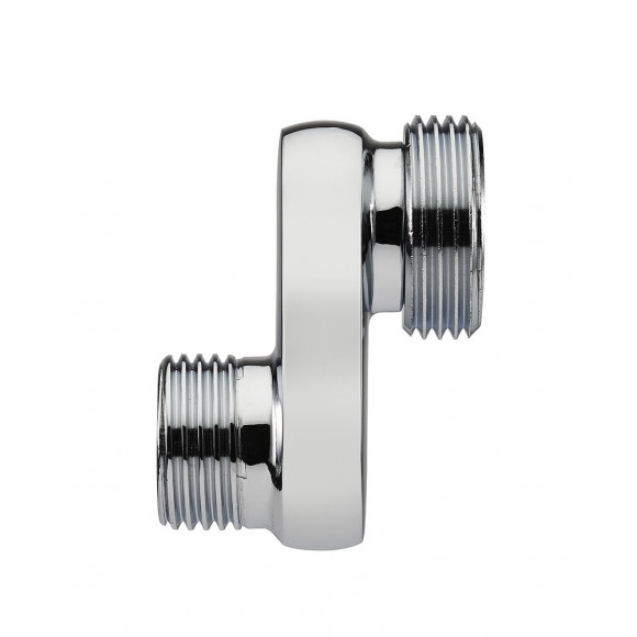 Lot de 2 raccords excentrés longueur 25mm mâle-mâle 1/2  - 3/4