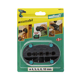 Guide de perçage droit D.4 à 10mm Accumobil