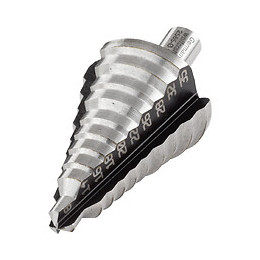 Foret étagé HSS diamètres graduels entre 8 et 35mm T10