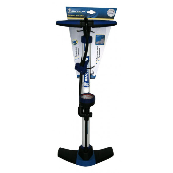 Pompe à pied à manomètre MICHELIN