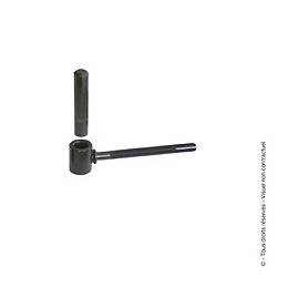 Gond à scellement chimique Longueur 140mm - noir